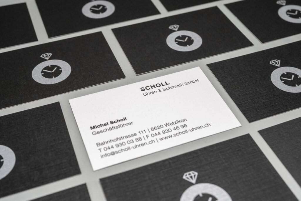 scholl-uhren-schmuck-geschäftsdrucksachen